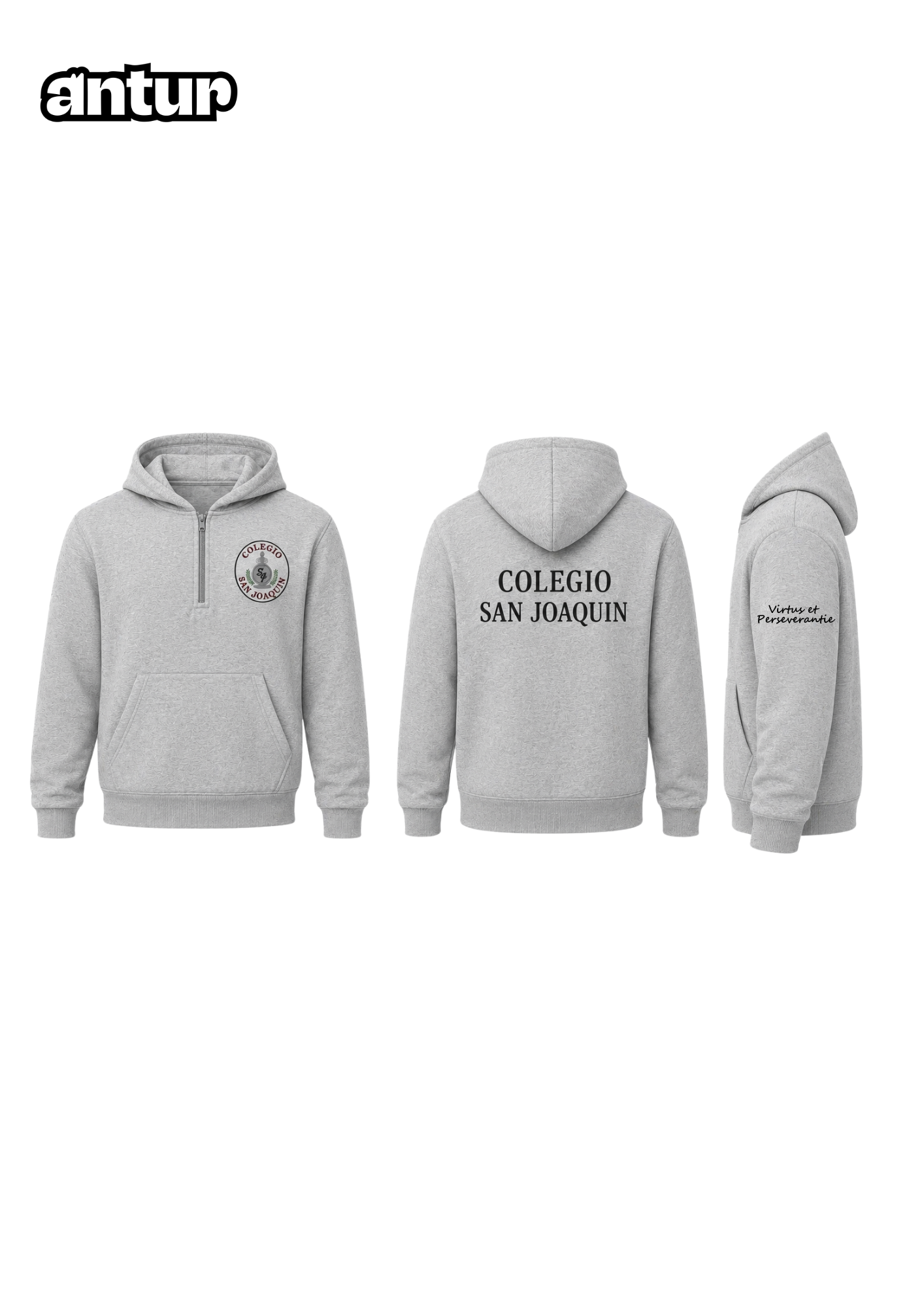 Poleron Alternativo Gris